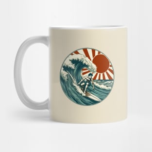 Surfing - The Great Wave off Kanagawa Mug